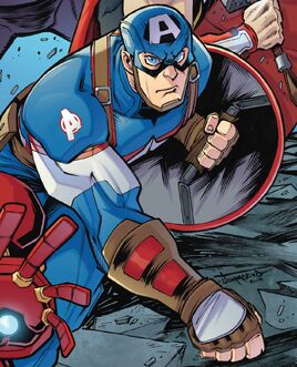 Steven Rogers (Earth-18157) from Avengers (IDW) Vol 1 1 Cover