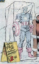 Captain America never thawed (Earth-89123)