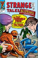 Strange Tales #129 "The Terrible Trio!" Release date: November 10, 1964 Cover date: February, 1965