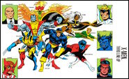 "Third Line-Up" From Official Handbook of the Marvel Universe: Master Edition Omnibus #1