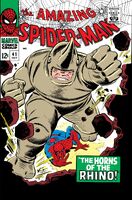 Amazing Spider-Man #41 "The Horns of the Rhino!" Release date: July 7, 1966 Cover date: October, 1966