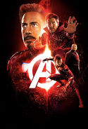 Avengers Infinity War poster 003 Textless