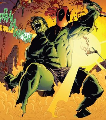 Bruce Banner (Earth-12101) from Deadpool Kills the Marvel Universe Vol 1 2 001