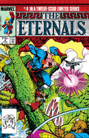 Eternals (Vol. 2) #4 "Masked Gods!" Release date: October 8, 1985 Cover date: January, 1986