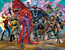 Inhumans (Inhomo supremis) from Inhumans Prime Vol 1 1 001