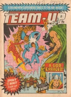 Marvel Team-Up (UK) #21 "Earth 33⅓" Release date: February 4, 1981 Cover date: February, 1981