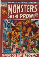 Monsters on the Prowl #18 Release date: May 30, 1972 Cover date: August, 1972