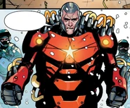 An militant thug brandishing power dampening armor.