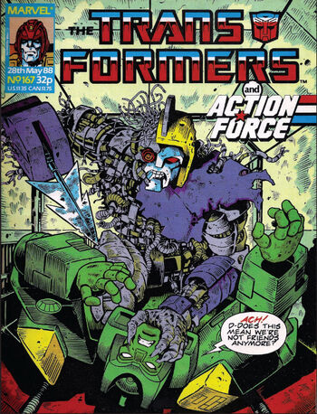 Transformers marvel uk comics top