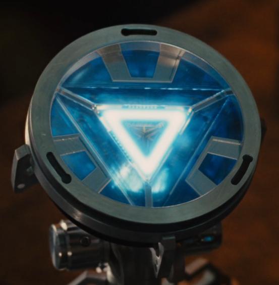 new iron man chest symbol outline
