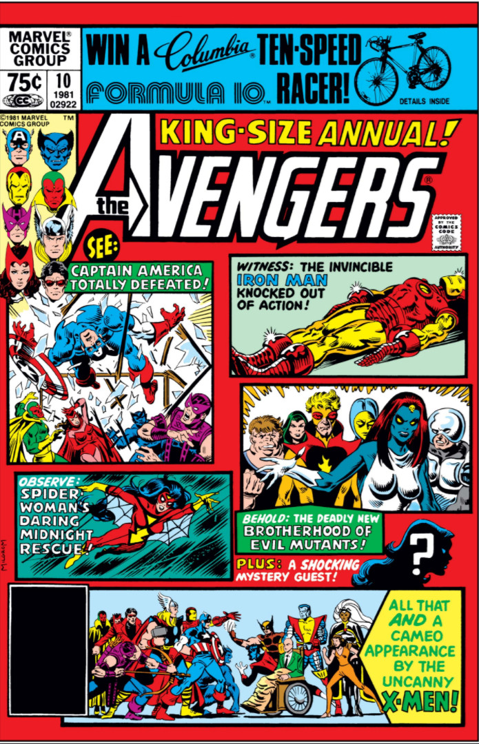 Avengers Annual Vol 1 10 Marvel Database Fandom