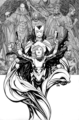 Avengers vs. X-Men Vol 1 0 B&W Textless