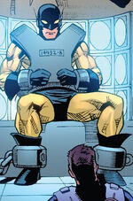 Yellowjacket Home to Iron Woman (Natasha Stark) (Earth-3490)