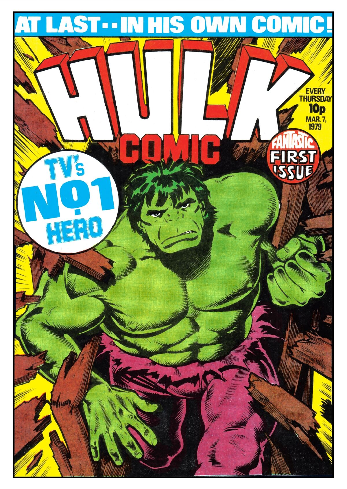 Hulk Comic (UK) Vol 1 1 | Marvel Database | Fandom