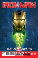 Iron Man (Vol. 5) #5 "Believe 5 of 5: Men of the World" Release date: January 2, 2013 Cover date: March, 2013