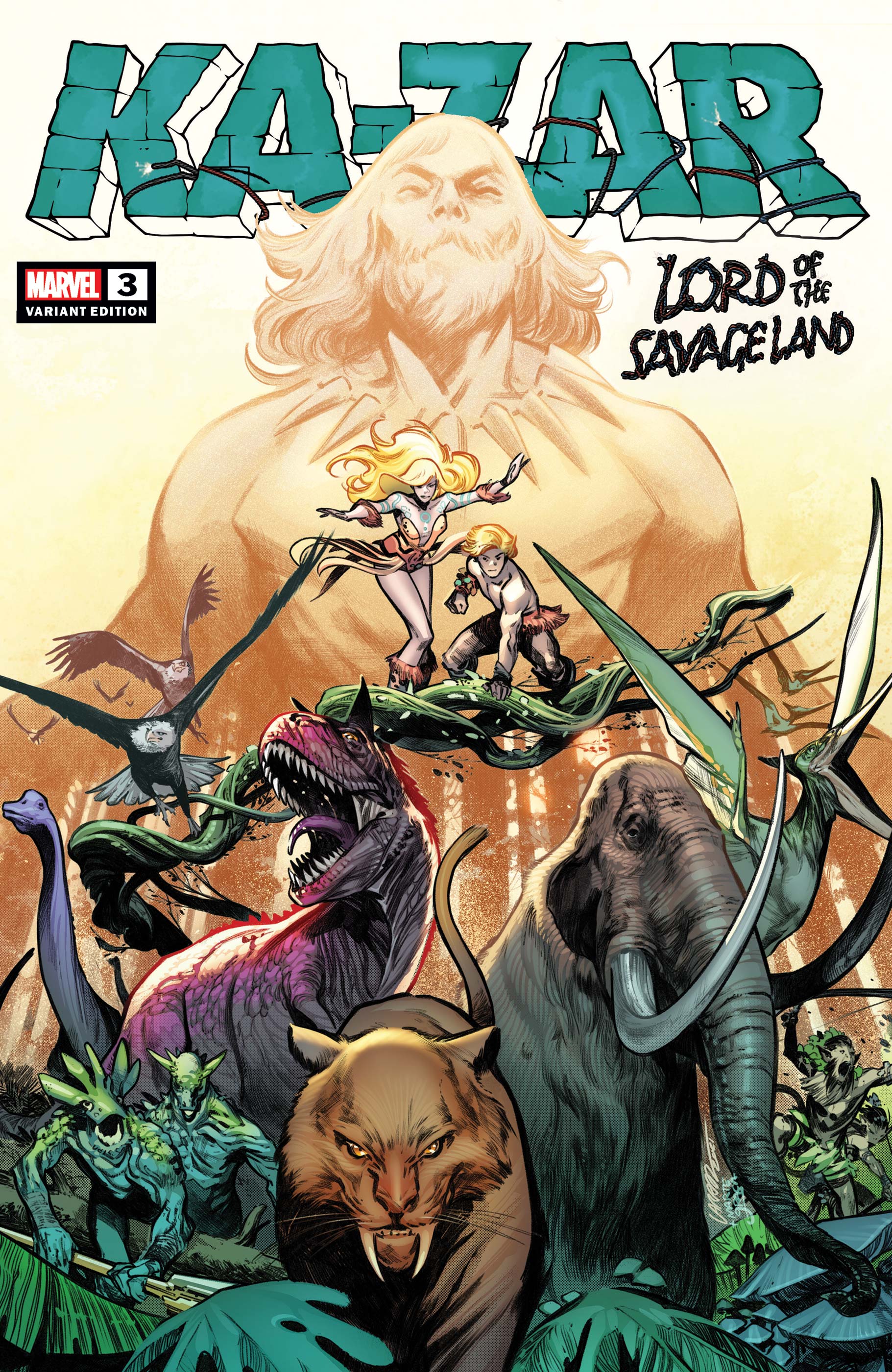 アメコミ・英語　SKAAR: KING OF THE SAVAGE LAND Amazon | Skaar: King of the Savage Land #3 (of 5) (English
