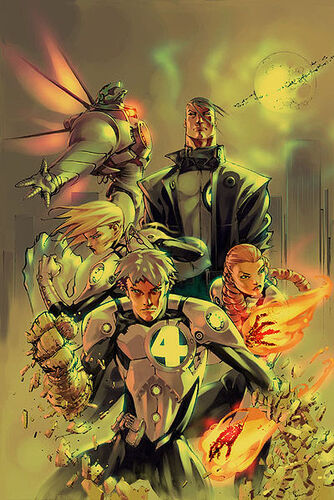 Marvel Mangaverse Fantastic Four Vol 1 1 Textless