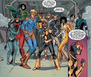 Samuel Alexander (Earth-616) and New Warriors (Earth-616) and Eternals (Earth-616) from New Warriors Vol 5 12