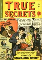 True Secrets #3 Release date: November 16, 1949 Cover date: March, 1950