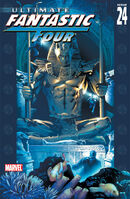Ultimate Fantastic Four #24 "Tomb of Namor: Part 1" Release date: October 19, 2005 Cover date: December, 2005