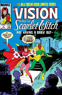 The Vision & Scarlet Witch #2 [Marvel,1985] NM 9.4, Book 2 of 12, Grim  Reaper