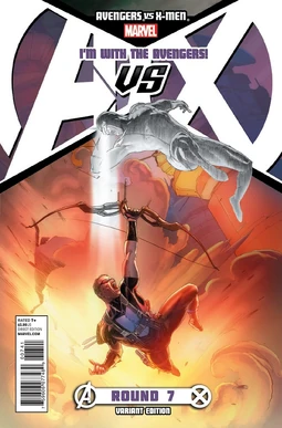 Avengers vs. X-Men Vol 1 7 I'm with the Avengers Variant