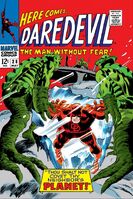 Daredevil #28 "Thou Shalt Not Covet Thy Neighbor's Planet!" Release date: March 14, 1967 Cover date: May, 1967