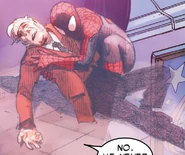 George Stacy (Earth-18119) from Amazing Spider-Man Renew Your Vows Vol 1 3 001.jpg (61 KB) Cradling Captain Stacy's corpse From Amazing Spider-Man: Renew Your Vows #3