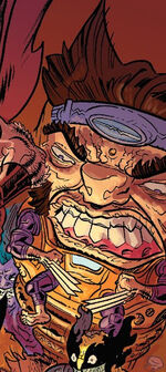 James Howlett Home to M.O.D.O.K. Wolverine (Earth-51945)