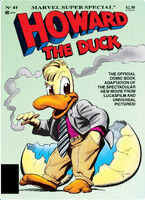 Marvel Comics Super Special #41 "Howard the Duck" Release date: August 12, 1986 Cover date: November, 1986