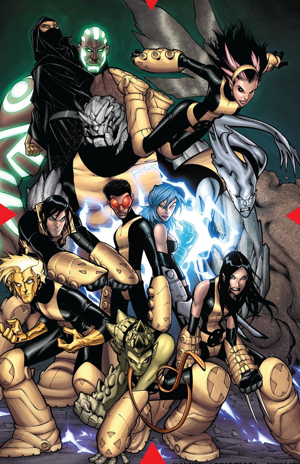 Marvel Comics: Bring Back The New X-Men — Favorite Hellion/Blindfold  moment; as much as