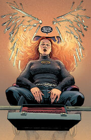 Phoenix Force (Earth-616) and Jean Grey (Earth-616) from New X-Men Vol 1 128 001