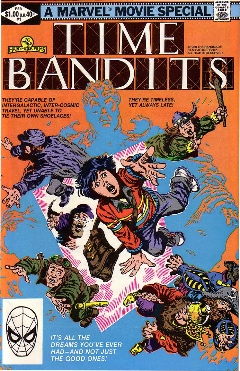 Time Bandits Vol 1 1, Marvel Database