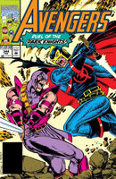 Avengers #344 "Echoes of the Past" Release date: December 17, 1991 Cover date: February, 1992