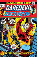 Daredevil #99 "The Mark of Hawkeye!" Release date: February 6, 1973 Cover date: May, 1973