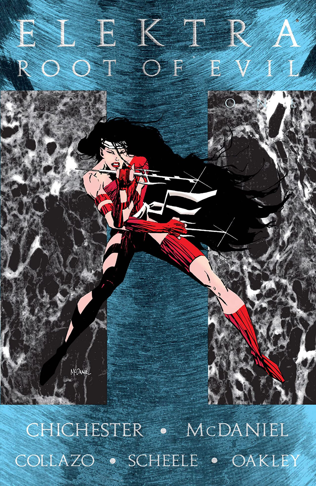 アメコミ・英語　ELEKTRA # 18 （MARVEL 1996）リーフ版 Elektra 18 Marvel 1996 Leaf Edition Comic Book Good
