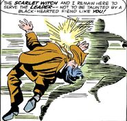Punched by Quicksilver From X-Men #4
