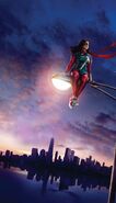 Ms marvel poster frontale