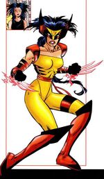 Rina Logan (Earth-982) from All-New Official Handbook of the Marvel Universe Vol 1 12 001