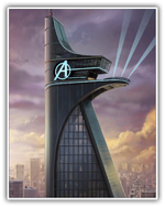 Stark Tower from Marvel Puzzle Quest 001