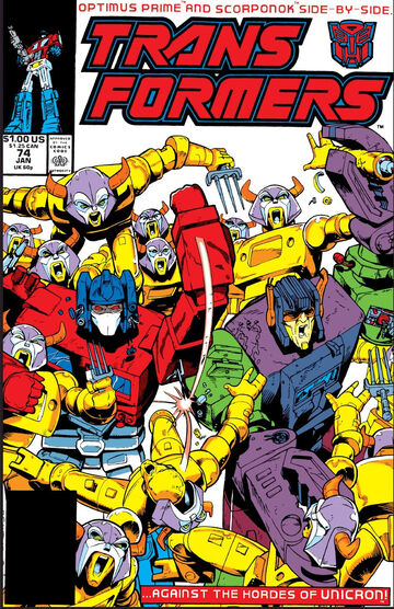 Transformers Vol 1 74 | Marvel Database | Fandom