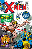 Available X-Men #10 "The Coming of... Ka-Zar!" Release date: January 5, 1965 Cover date: March, 1965