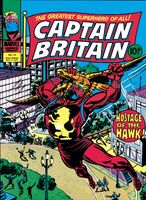Captain Britain #31 "In the Shadow of the Hawk!"