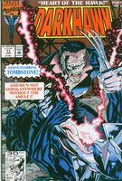 Darkhawk #11 "Heart of Stone" Release date: November 5, 1991 Cover date: January, 1992