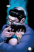 With her father From Astonishing X-Men (Vol. 3) #41