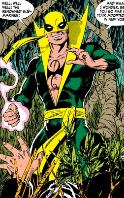 Posing as Iron Fist'"`UNIQ--ref-00000077-QINU`"'