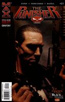 Punisher (Vol. 7) #21 "Up Is Down and Black Is White, Part Three" Release date: May 11, 2005 Cover date: July, 2005