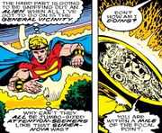 Wendell Vaughn (Earth-616) and Eon (Earth-616) from Quasar Vol 1 4 001