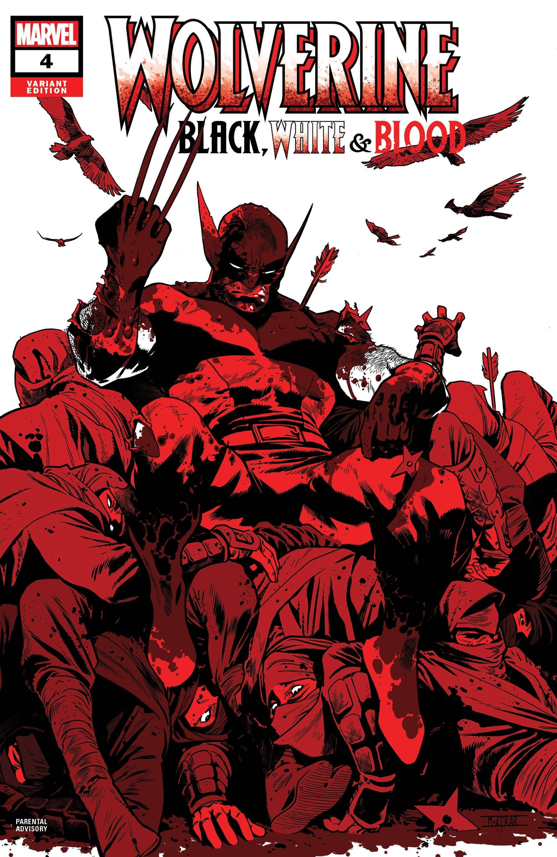 Wolverine Black White Blood Vol 1 4 Marvel Database Fandom