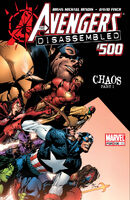 Avengers #500 "Avengers Disassembled, Chaos (Part I of IV)" Release date: July 28, 2004 Cover date: September, 2004